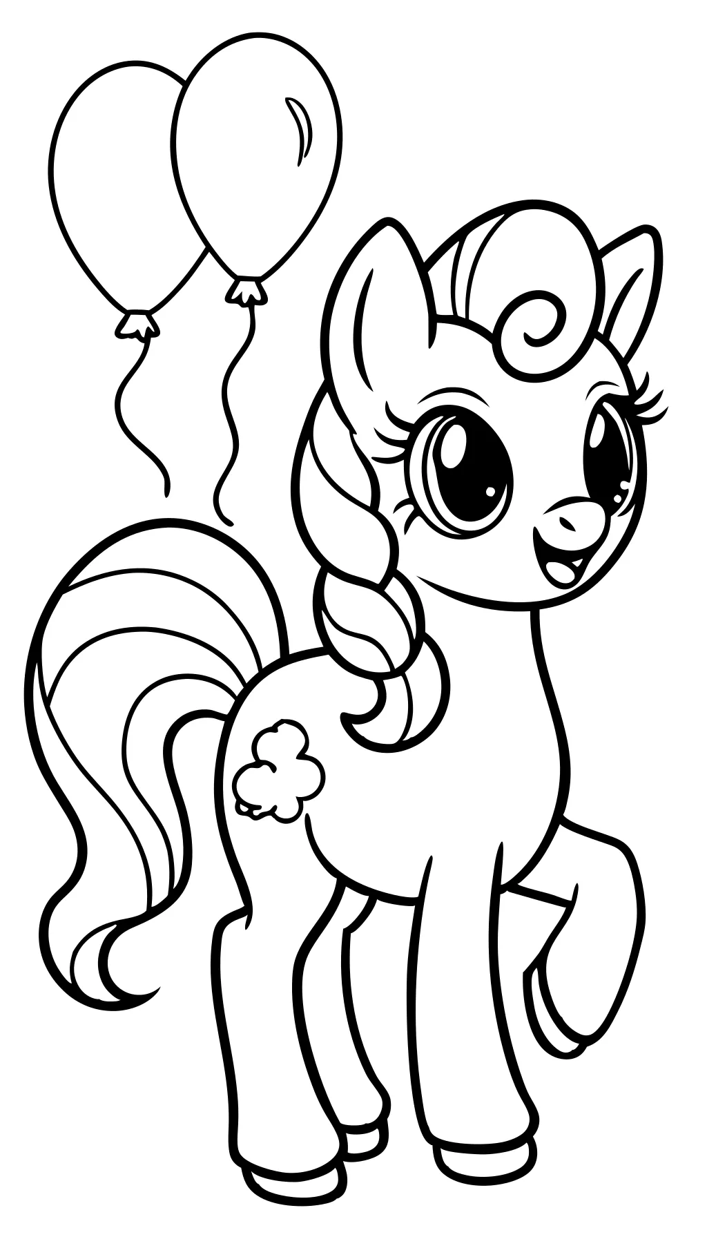 pinky pie coloring page